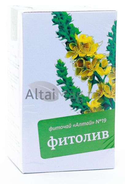 Изображение товара Фиточай Алтай №19 фитолив, 30 пакетиков Фиточай Алтай №19 фитолив, 30 пакетиков фотография