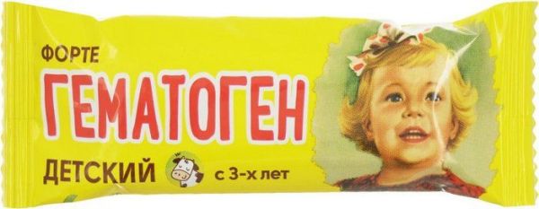 Изображение товара Гематоген Форте детский 25г Гематоген Форте детский 25г фотография