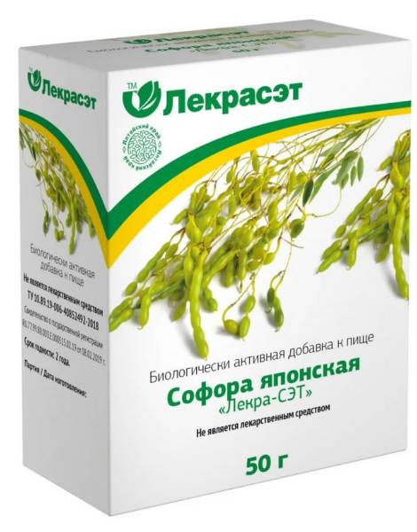 Софора японская, плоды, 50 г (Лекра-сэт) фотография